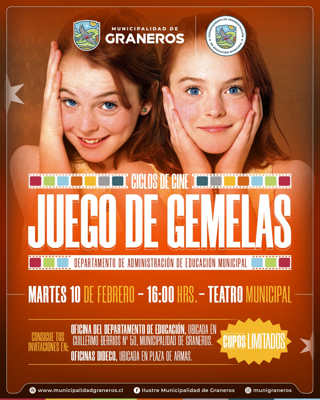 🎬 ¡ÚLTIMAS ENTRADAS DISPONIBLES! 🎬