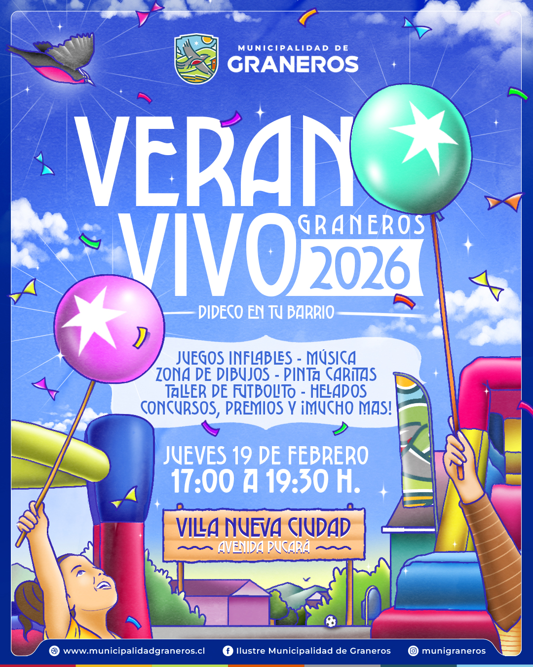 #GRANEROS ¡EL VERANO SE VIVE EN TU BARRIO! 🎉☀️