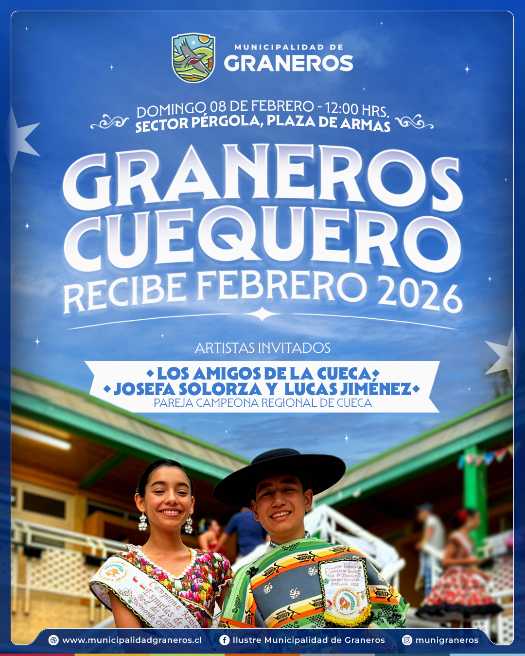 #GRANEROS CUEQUERO RECIBE FEBRERO 2026 💪🏻🇨🇱