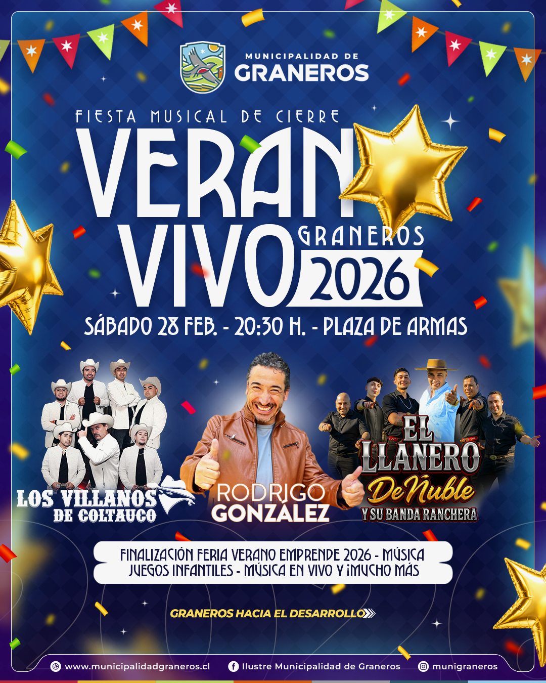 🎉🌟 ¡GRAN CIERRE DE VERANO EN #GRANEROS! 🌟🎉 