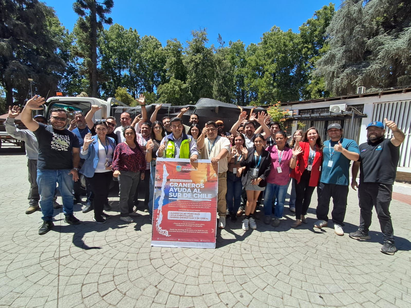 GRANEROS YA ESTÁ EN RUTA: SOLIDARIDAD COMUNAL AVANZA HACIA EL SUR
