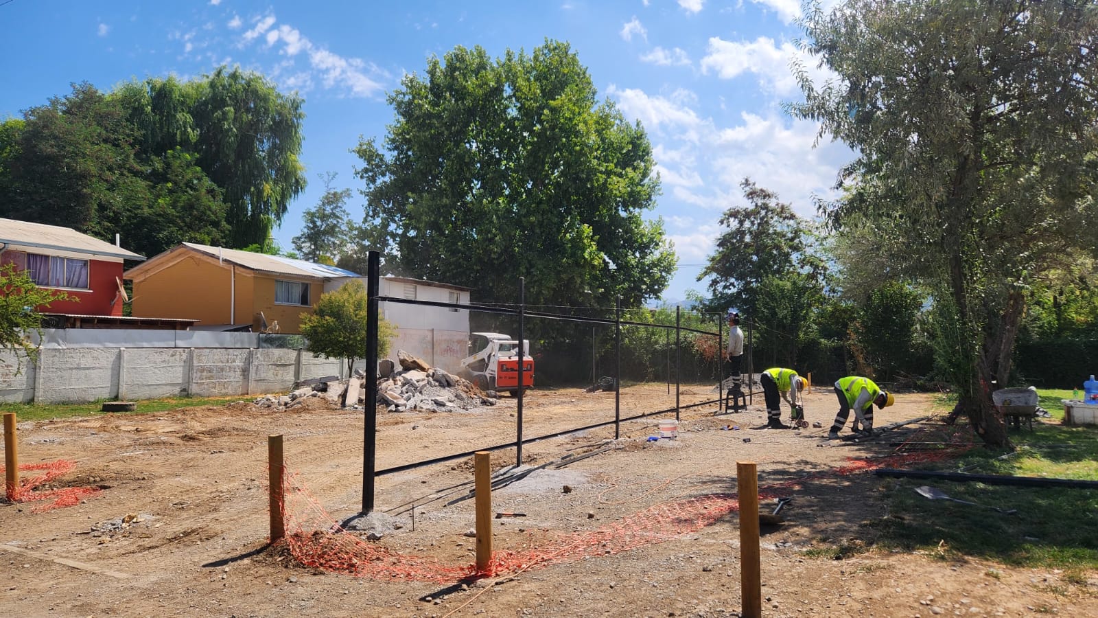 AVANZAN OBRAS DE LA ANHELADA SEDE COMUNITARIA DE VILLAS UNIDAS