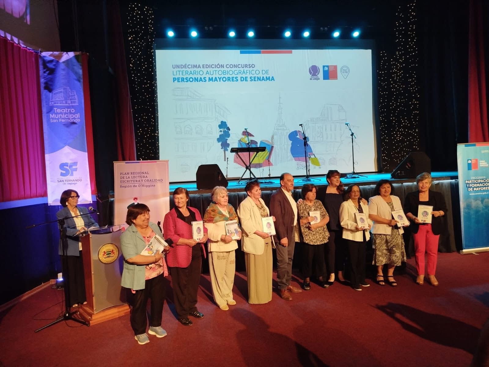 PERSONAS MAYORES DE GRANEROS DESTACAN EN CONCURSO LITERARIO