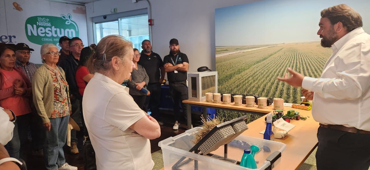 🌱🌾 AGRICULTORES DE #GRANEROS CONOCEN EXPERIENCIA DE AGRICULTURA REGENERATIVA EN FÁBRICA NESTLÉ