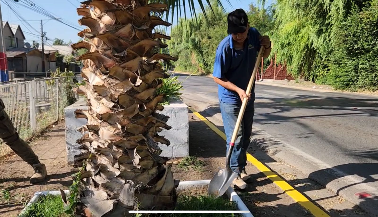 RECUPERACIÓN URBANA: GRANEROS AVANZA EN EMBELLECIMIENTO DE ESPACIOS PÚBLICOS