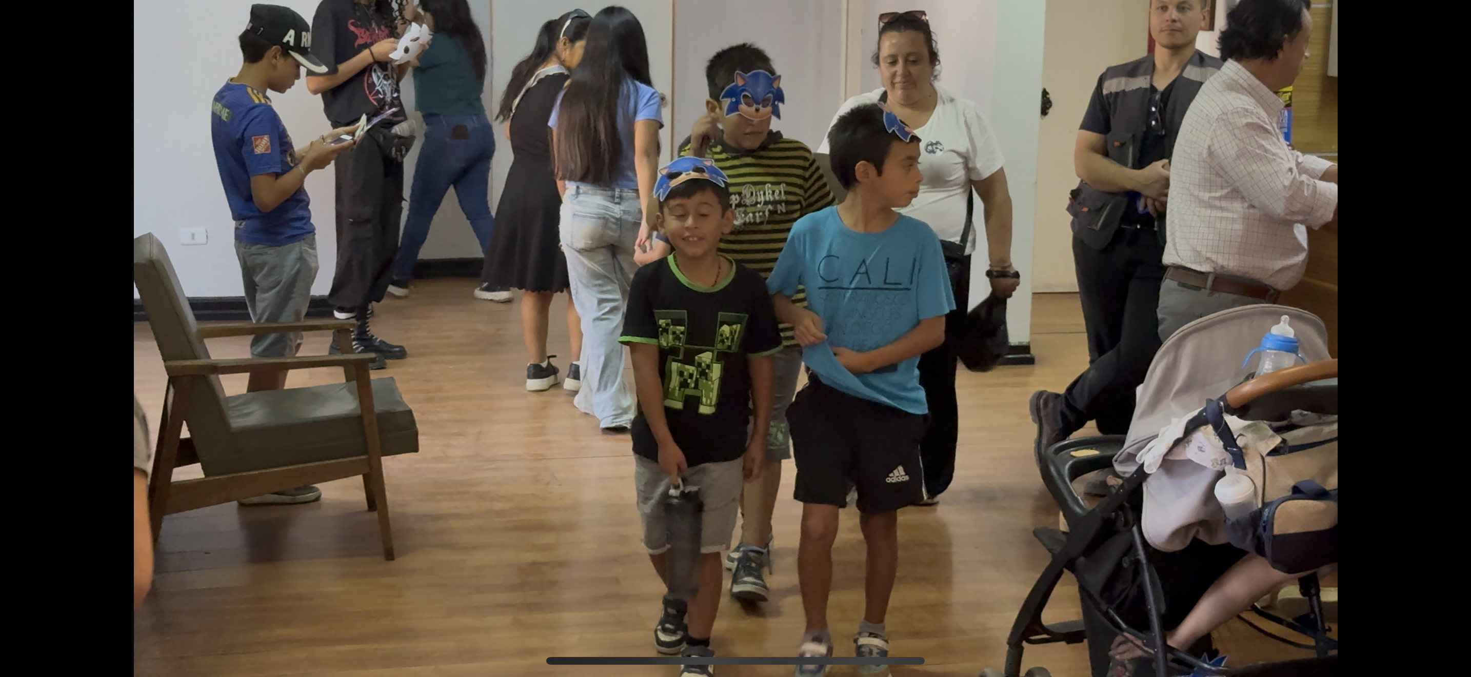 CINE GRATUITO UNIÓ A LAS FAMILIAS EN GRANEROS