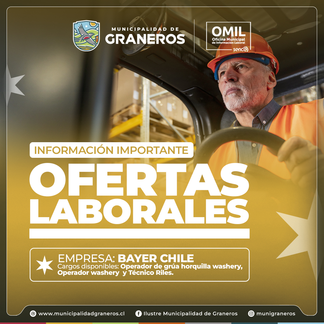 💼✨ ¡NUEVAS OPORTUNIDADES LABORALES EN #GRANEROS! ✨💼