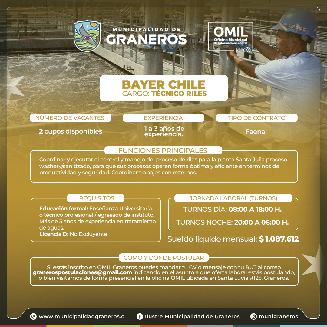 💼✨ ¡NUEVAS OPORTUNIDADES LABORALES EN #GRANEROS! ✨💼 — imagen 3