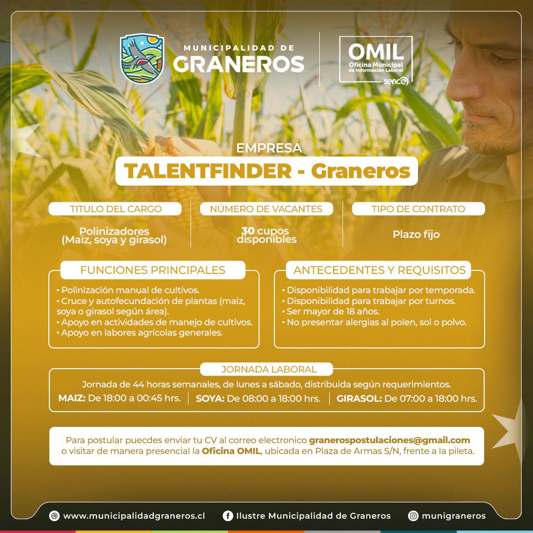 💼🌽 ¡ATENCIÓN #GRANEROS! NUEVA OPORTUNIDAD LABORAL 🌻💼 — imagen 2